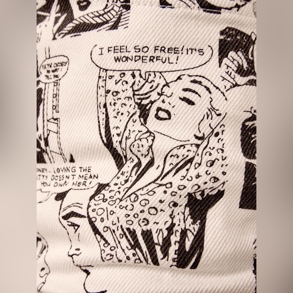 Reformation newsprint jeans - Picture 2 of 2